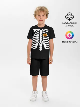 Детская пижама с шортами / Halloween