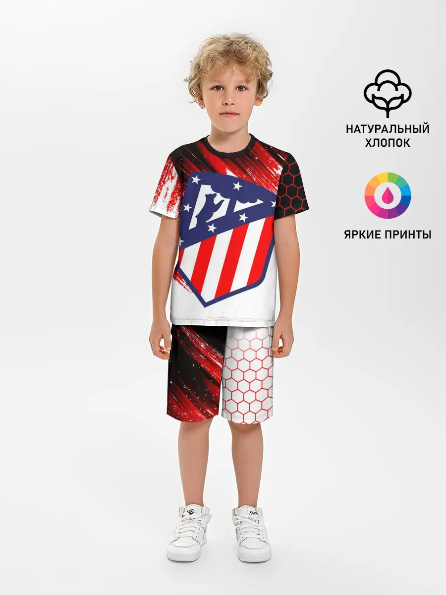 Детская пижама с шортами / ATLETICO DE MADRID / АТЛЕТИКО
