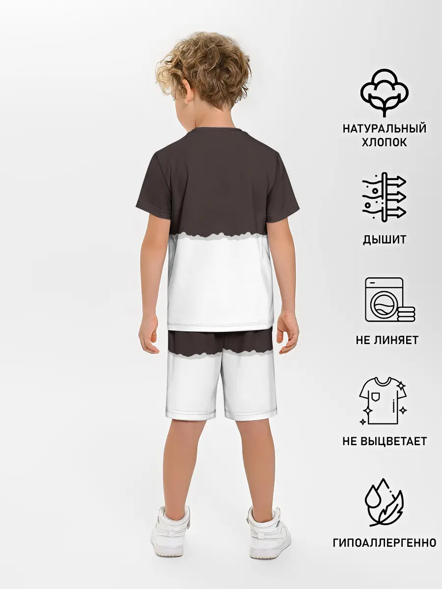 Детская пижама с шортами / Снегурка