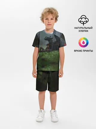 Детская пижама с шортами / Верные друзья