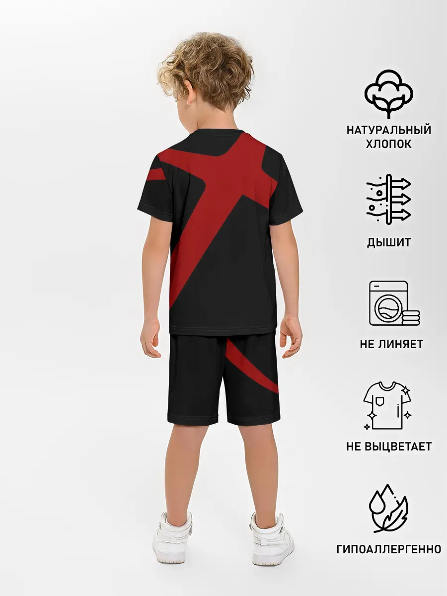 Детская пижама с шортами / Химура Кэнсин Самурай Х