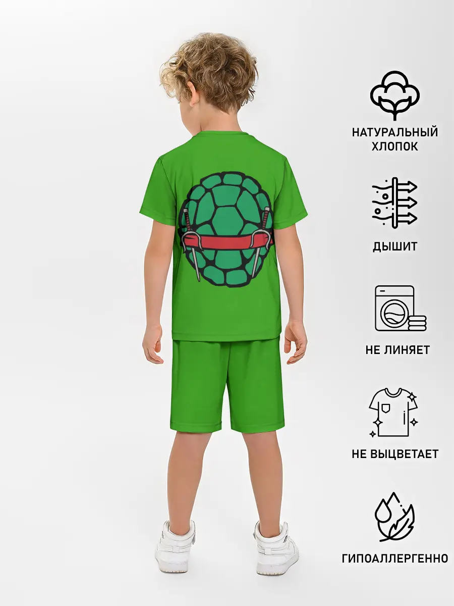 Детская пижама с шортами / Черепашки-ниндзя