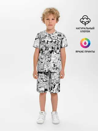 Детская пижама с шортами / Хвост Феи Грей