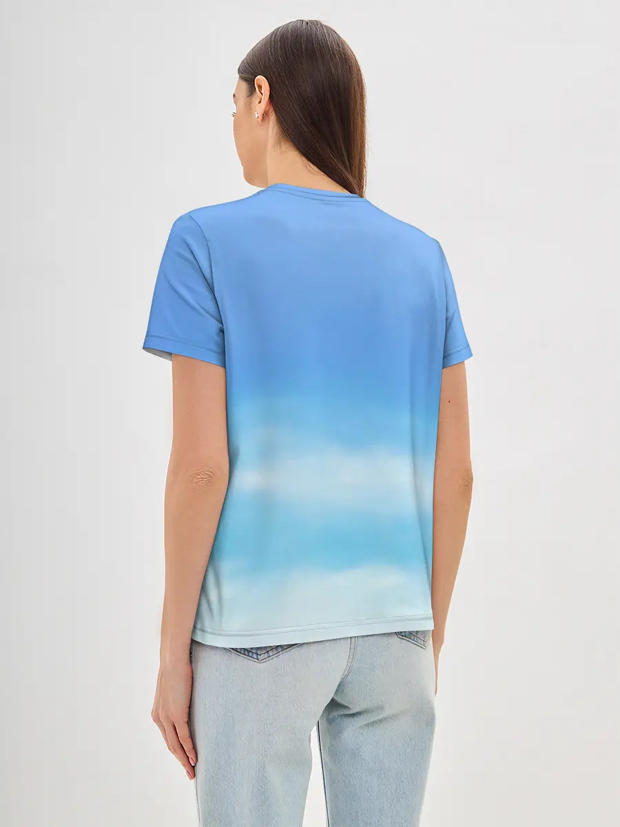 Женская базовая футболка / Violet Evergarden