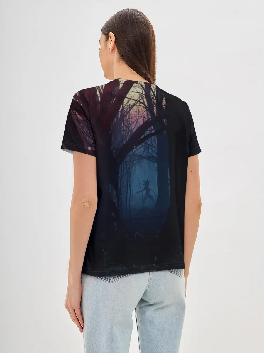 Женская базовая футболка / Очень странные дела