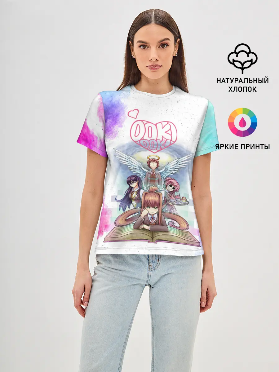 Женская базовая футболка / Doki Doki | Доки Доки