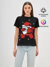 Женская базовая футболка / Santa Claus