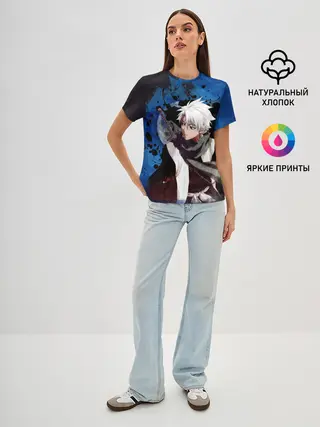 Женская базовая футболка / Тосиро Хицугая. Блич