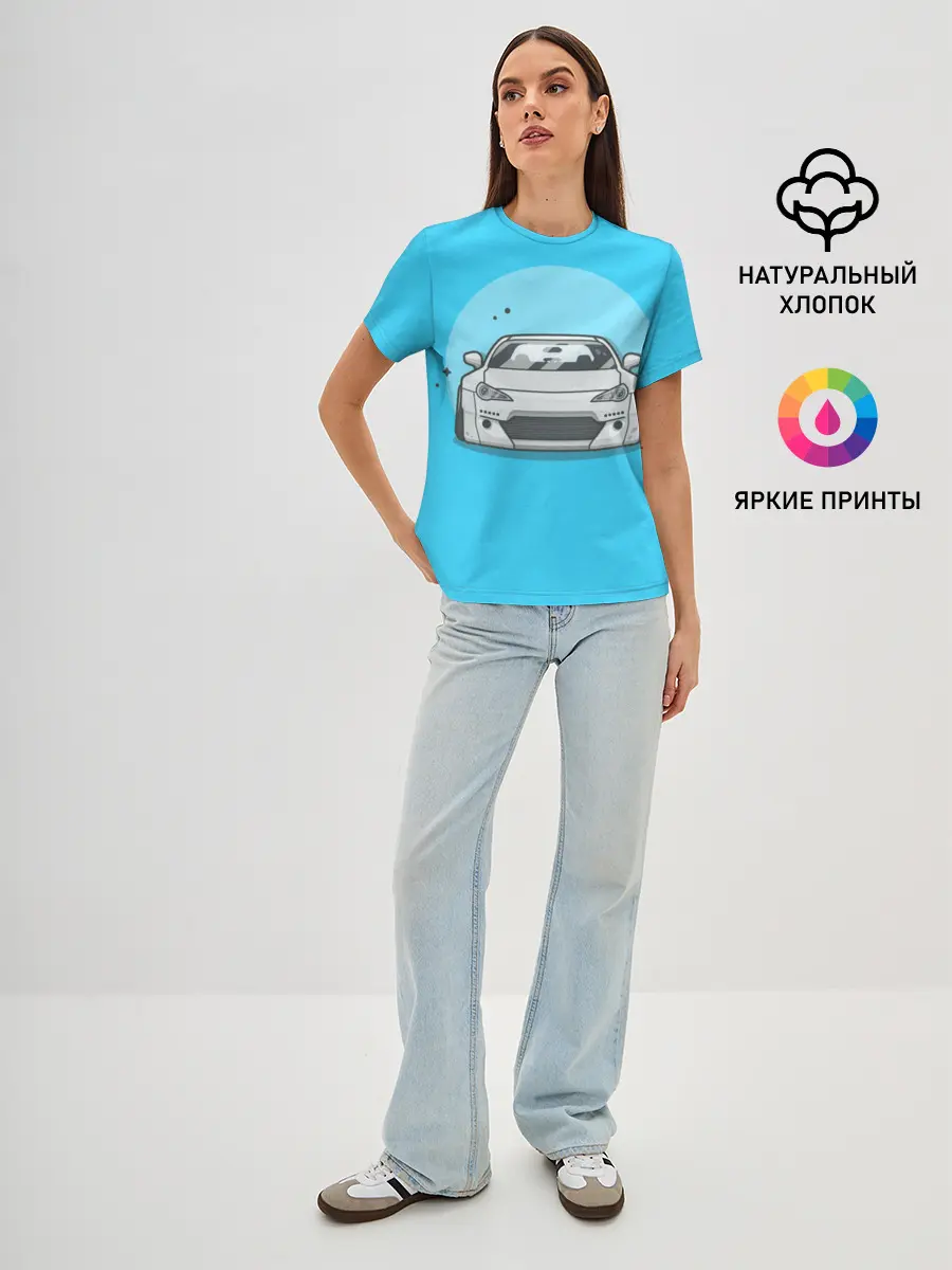 Женская базовая футболка / GT86