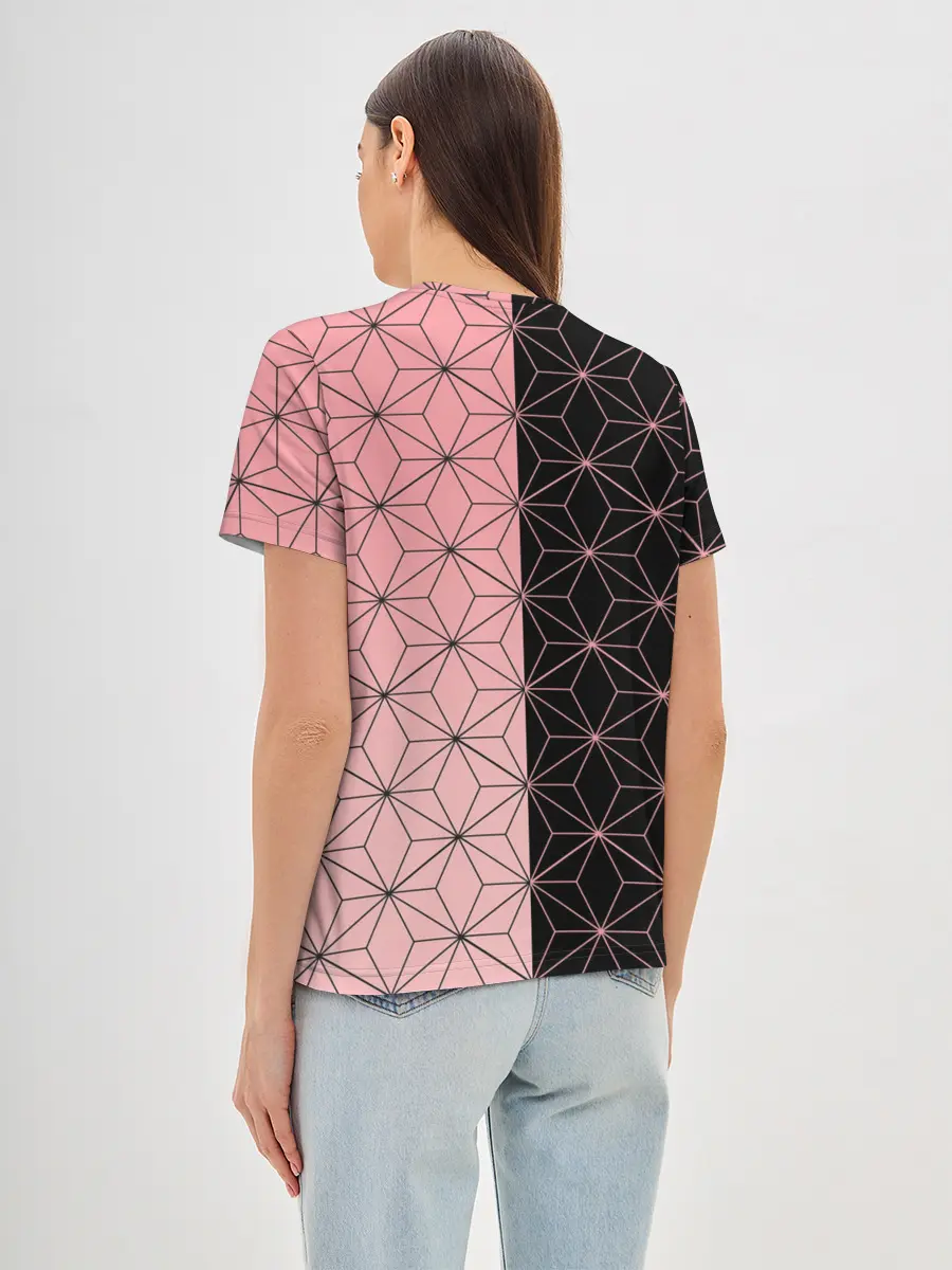 Женская базовая футболка / КОСТЮМ НЕЗУКО | NEZUKO