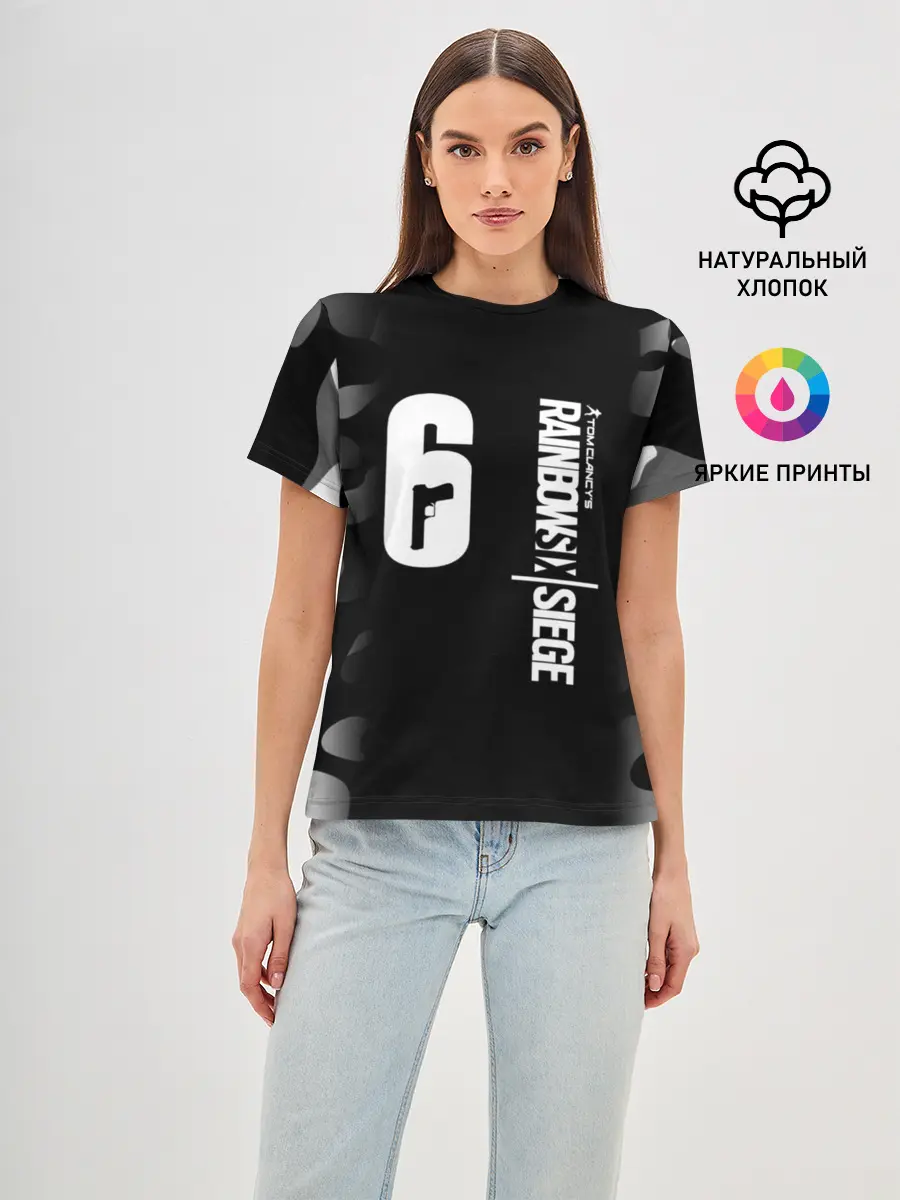 Женская базовая футболка / RAINBOW SIX SIEGE