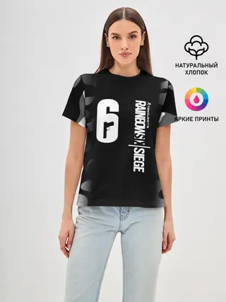 Женская базовая футболка / RAINBOW SIX SIEGE