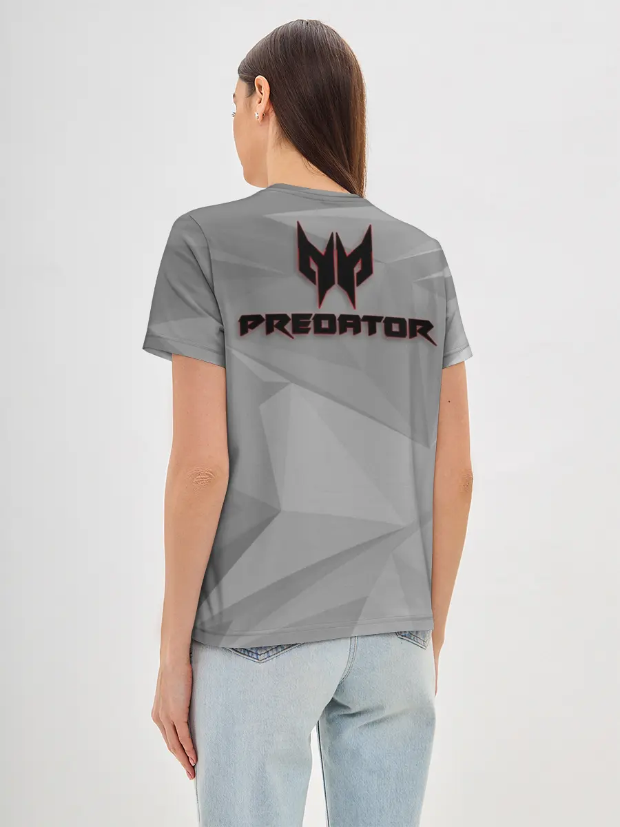 Женская базовая футболка / ХИЩНИК | PREDATOR.