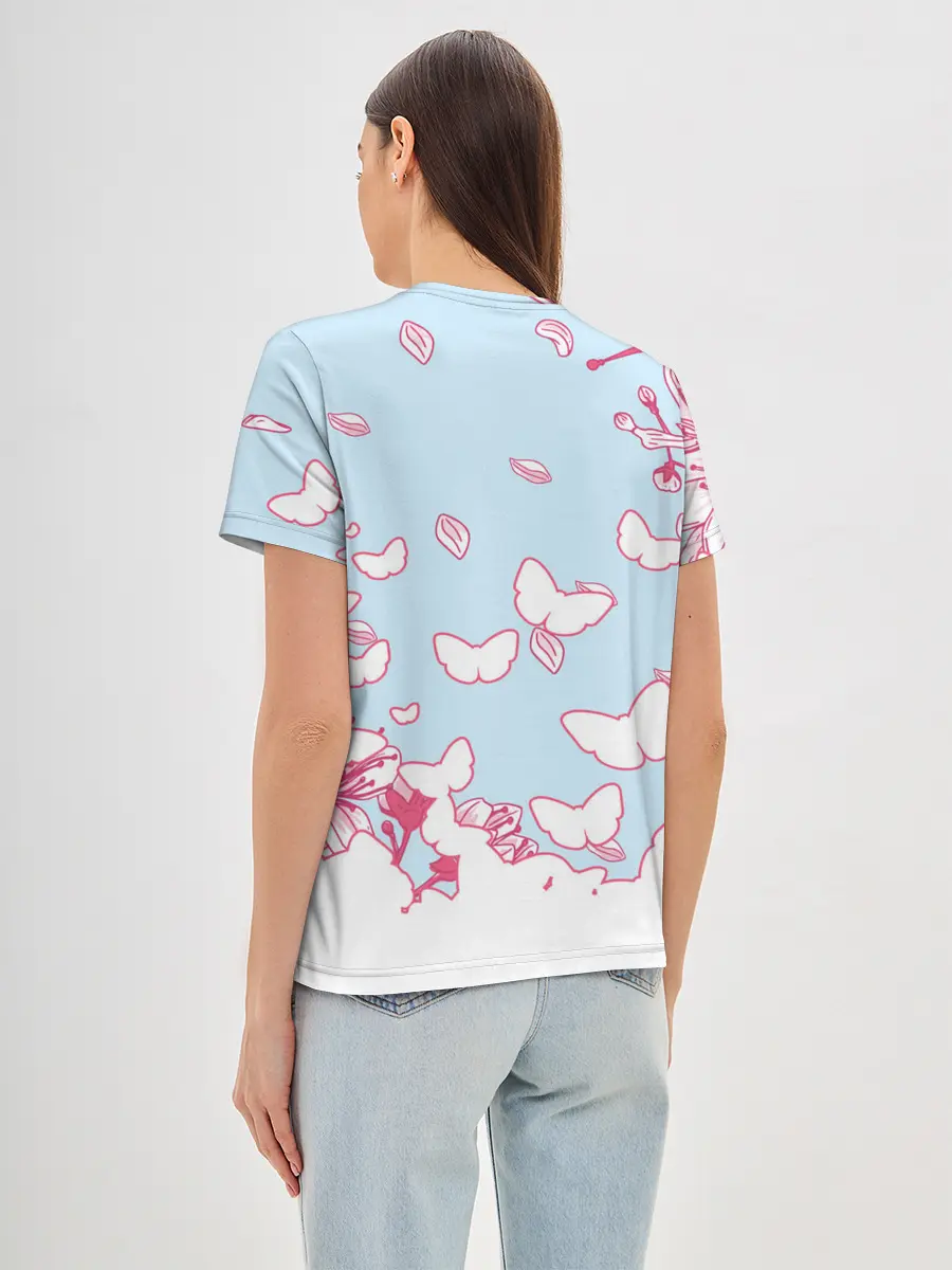 Женская базовая футболка / BTS