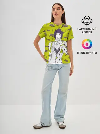 Женская базовая футболка / JoJo Bizarre Adventure