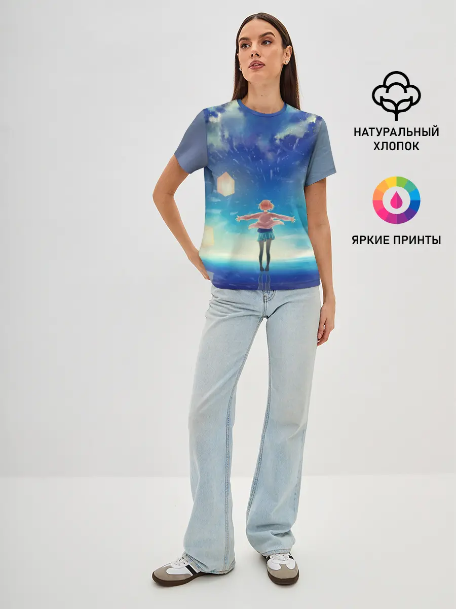 Женская базовая футболка / Beyond the Boundary