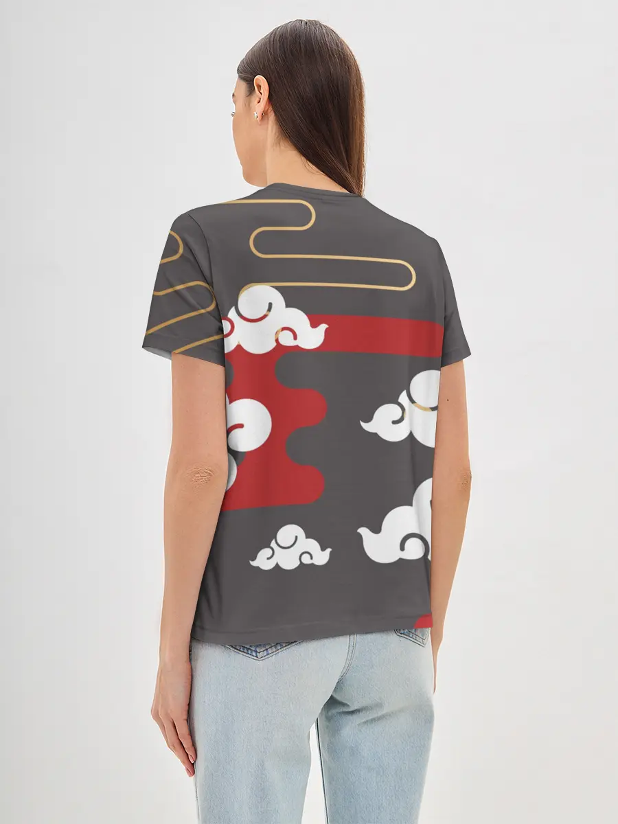 Женская базовая футболка / Ниндзя. Япония