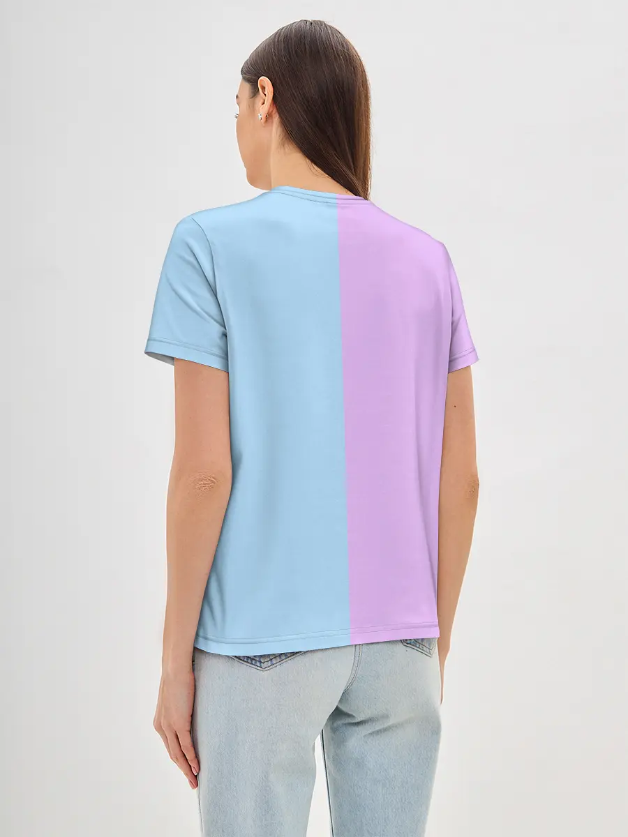 Женская базовая футболка / League of Legends Jinx