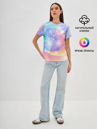 Женская базовая футболка / Волшебные тропы