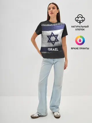 Женская базовая футболка / Israel