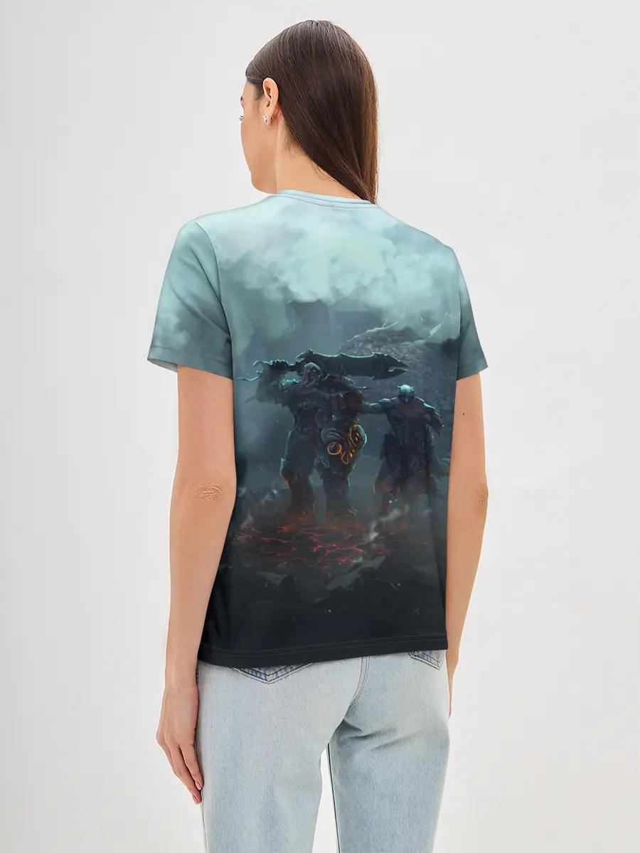 Женская базовая футболка / Darksiders | Гнев Войны