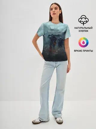 Женская базовая футболка / Darksiders | Гнев Войны