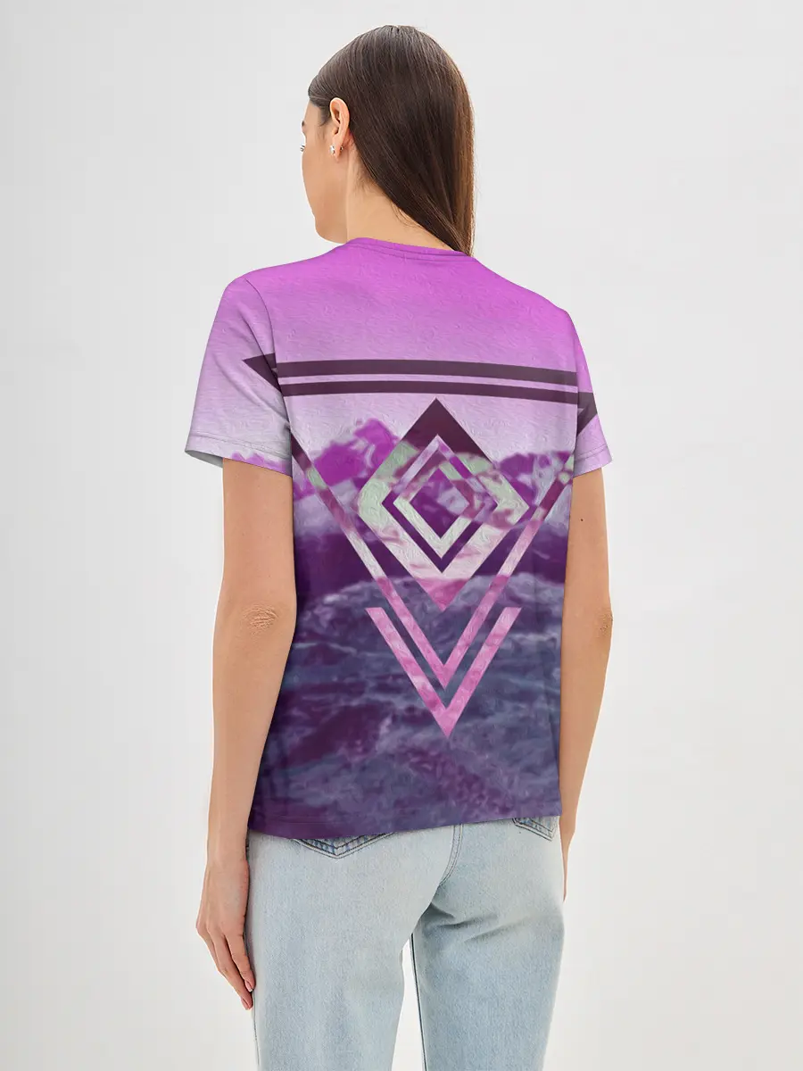 Женская базовая футболка / ИЗУМРУД