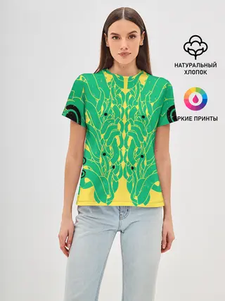 Женская базовая футболка / Пришелиц