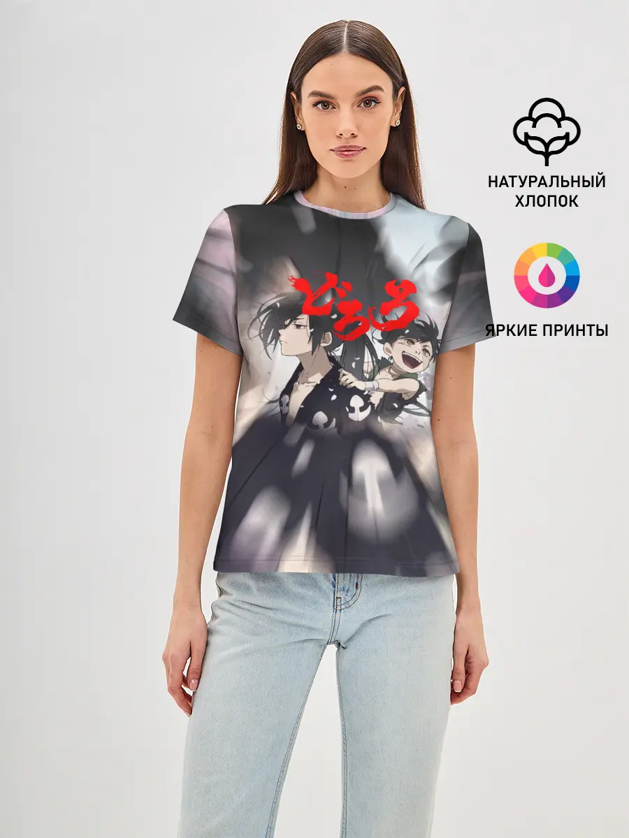 Женская базовая футболка / Хяккимару | Такебо