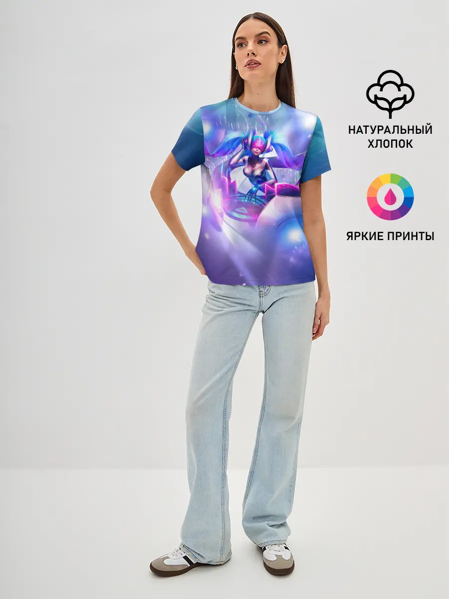 Женская базовая футболка / League of legends