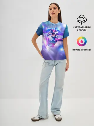 Женская базовая футболка / League of legends