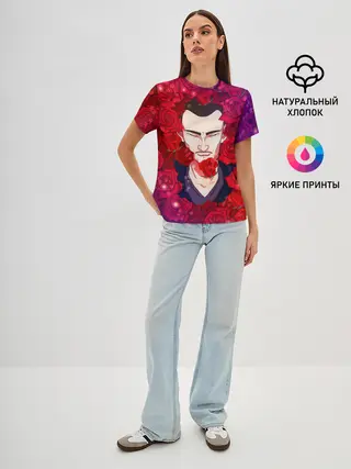 Женская базовая футболка / ДЕВЯТЫЙ ДОКТОР КТО