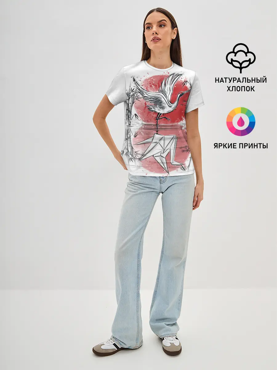 Женская базовая футболка / Японская мечта