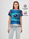 Женская базовая футболка / SUBARU sport collection