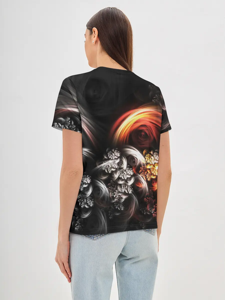 Женская базовая футболка / FRACTALS