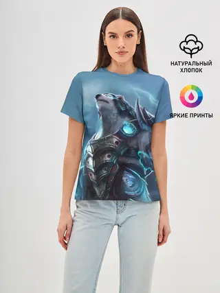 Женская базовая футболка / Северный король