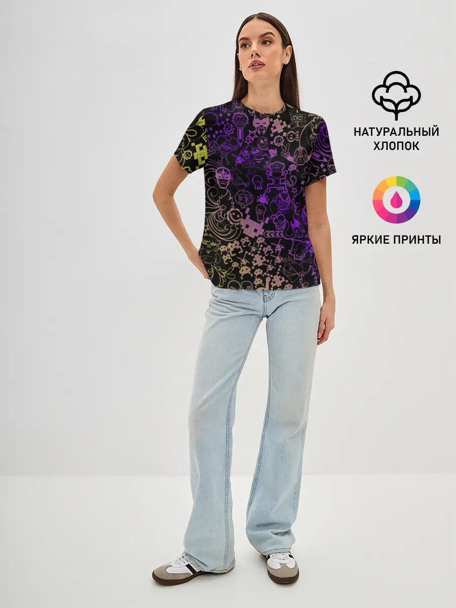 Женская базовая футболка / Игры