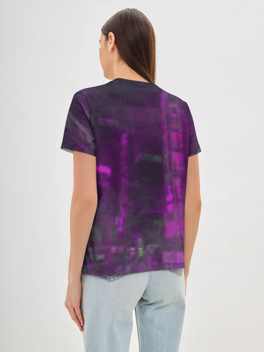 Женская базовая футболка / Zero Two in mask