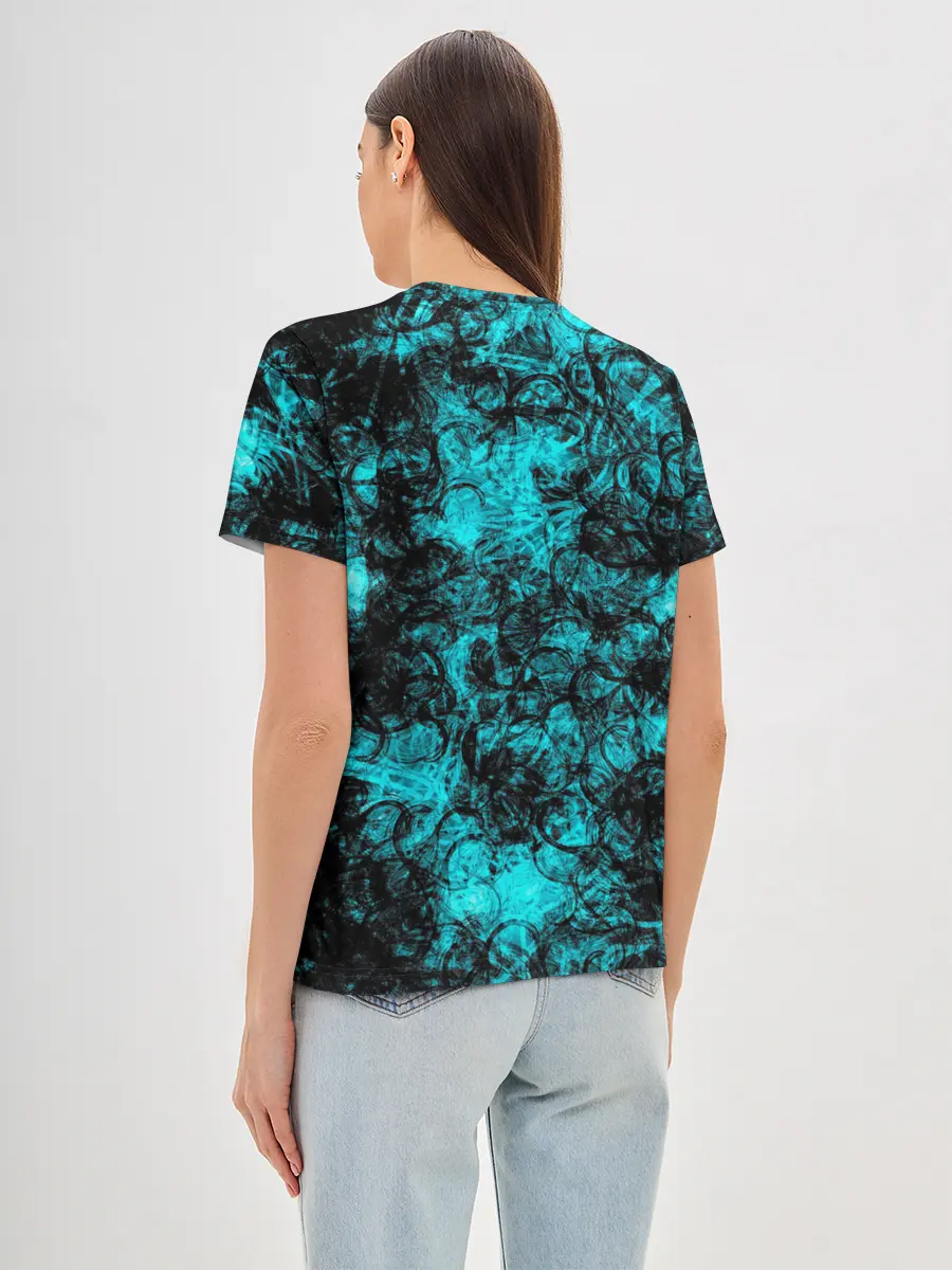 Женская базовая футболка / Узор