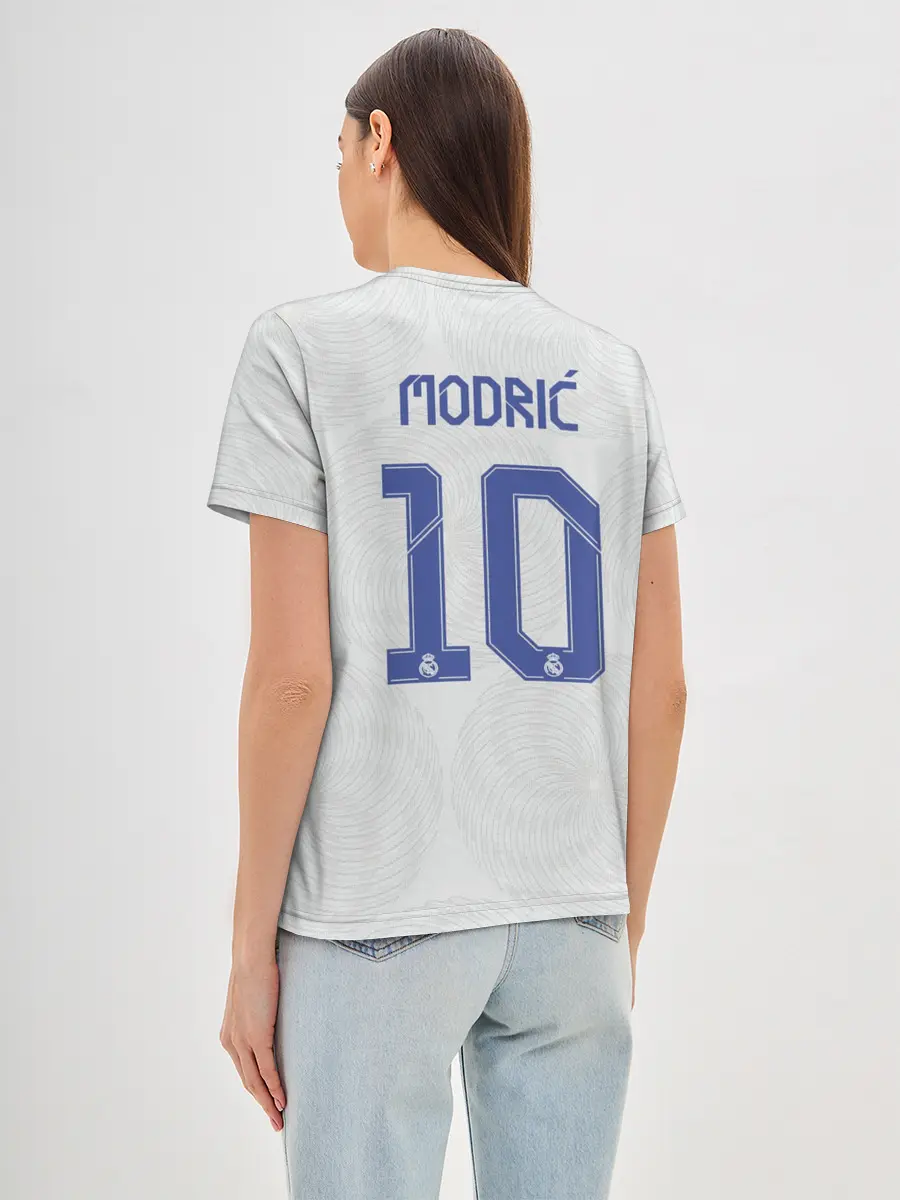 Женская базовая футболка / Модрич Реал Мадрид Форма 21/22
