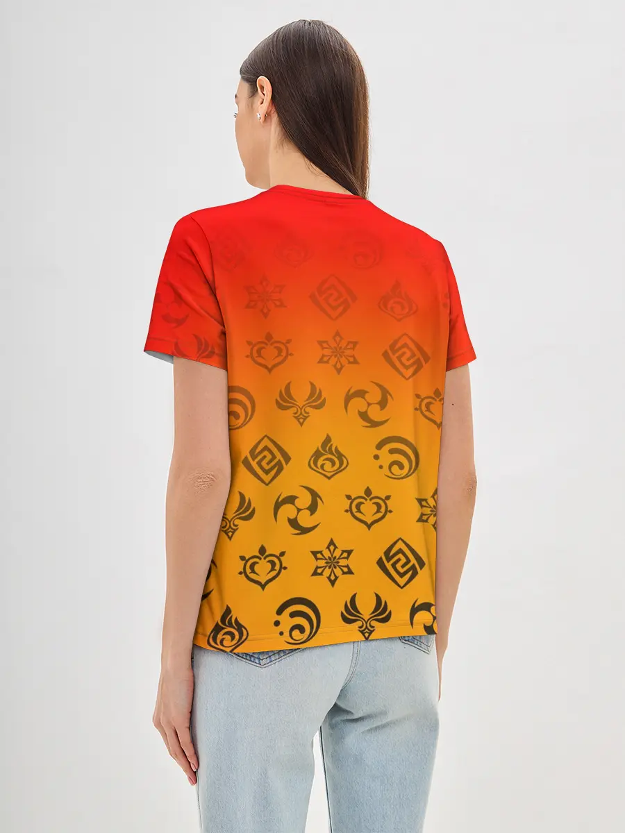 Женская базовая футболка / GENSHIN IMPACT