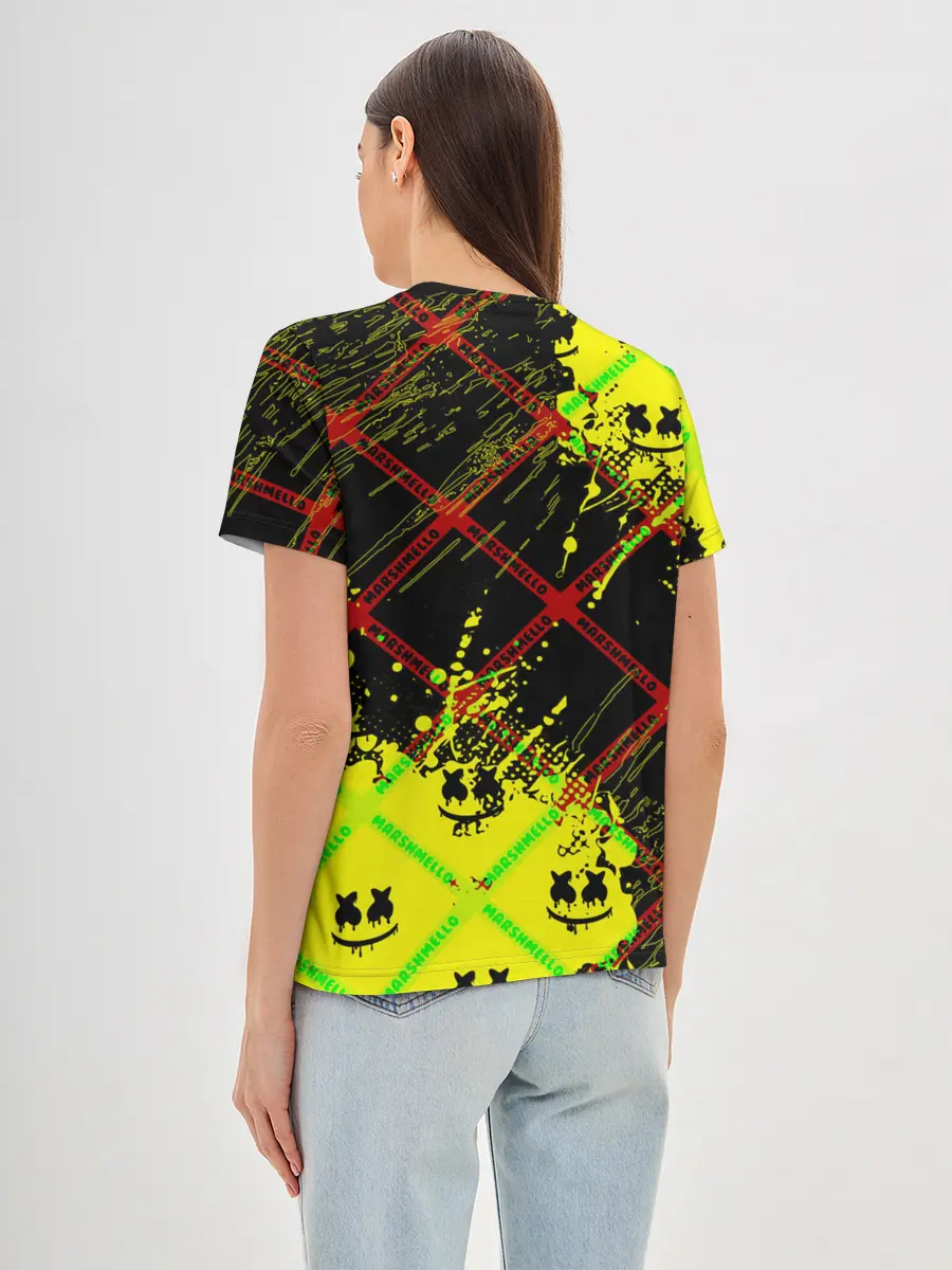 Женская базовая футболка / MARSHMELLO