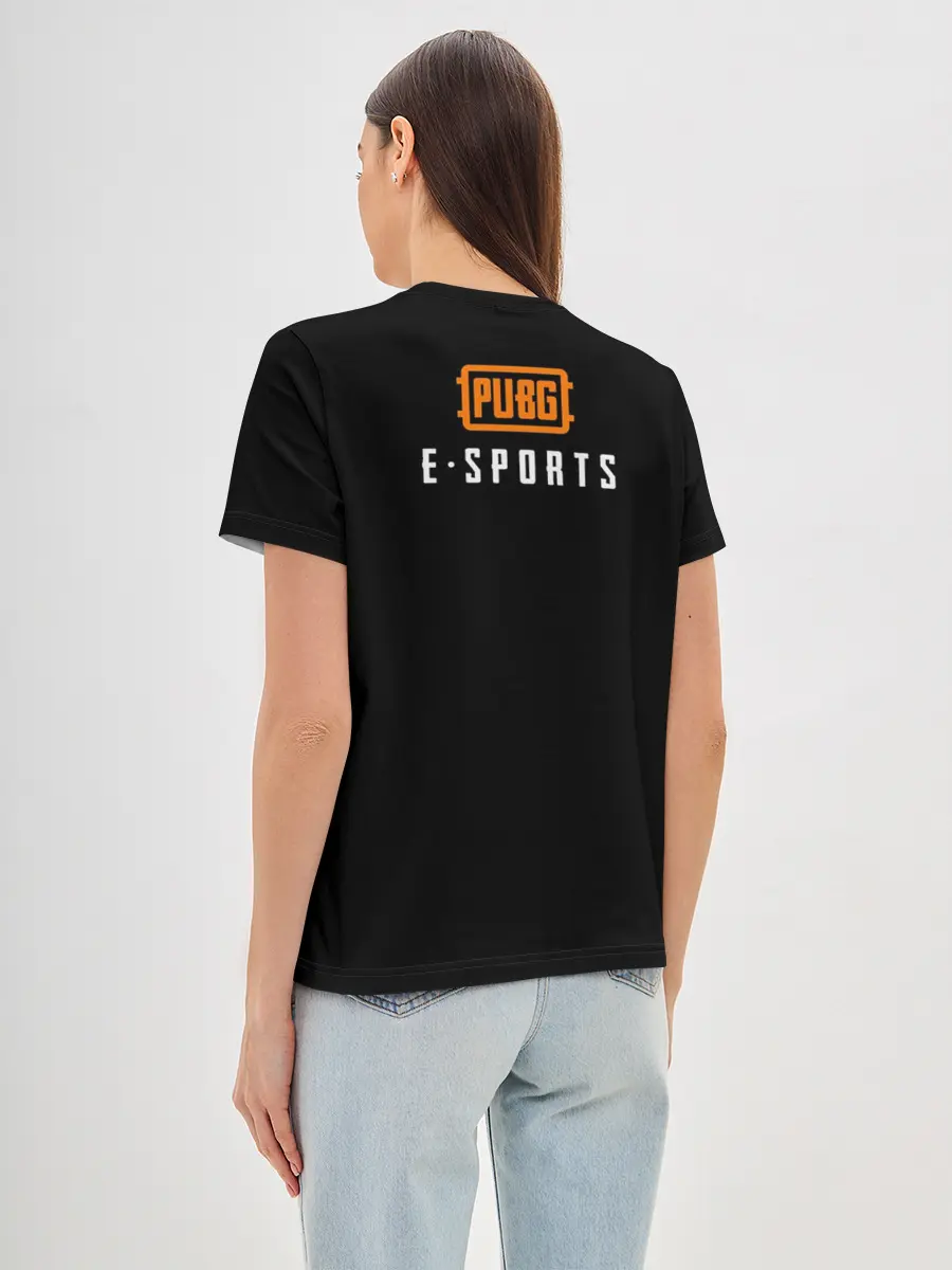 Женская базовая футболка / Завоеватель PUBG