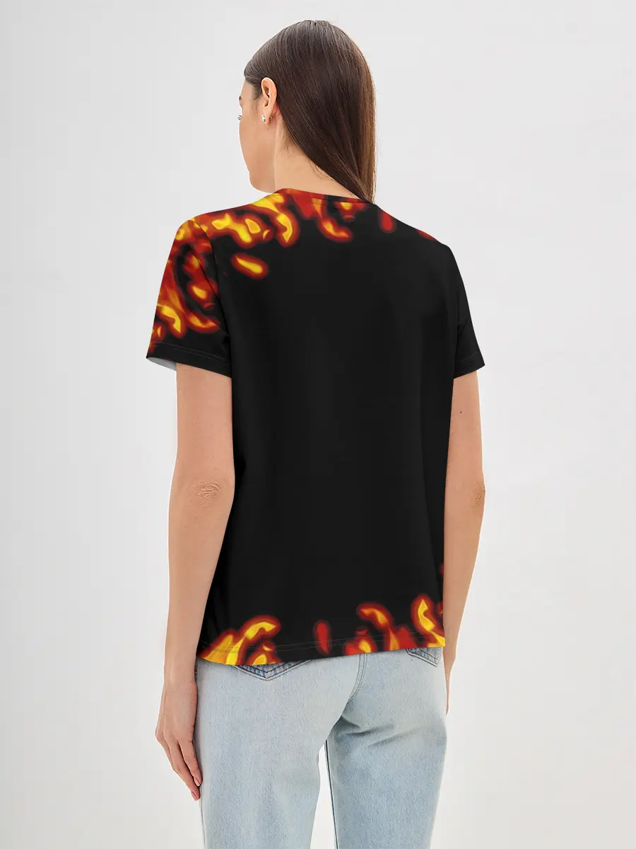 Женская базовая футболка / Владимир