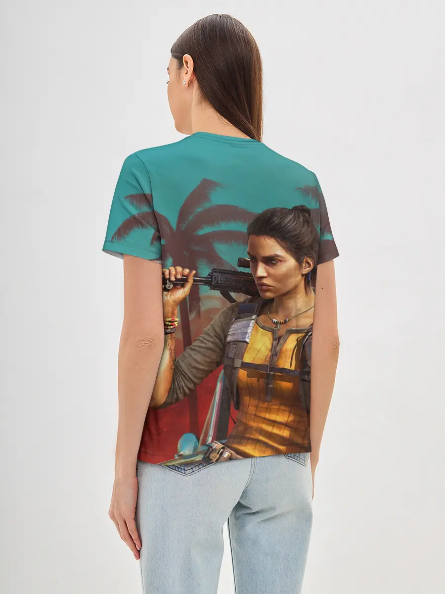 Женская базовая футболка / Far Cry Dani Rojas