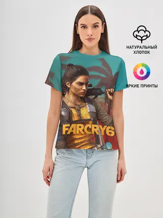 Женская базовая футболка / Far Cry Dani Rojas