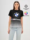 Женская базовая футболка / BMW