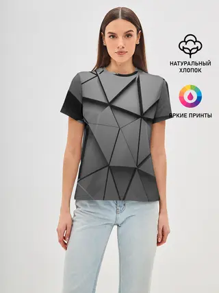 Женская базовая футболка / ABSTRACTION STYLE