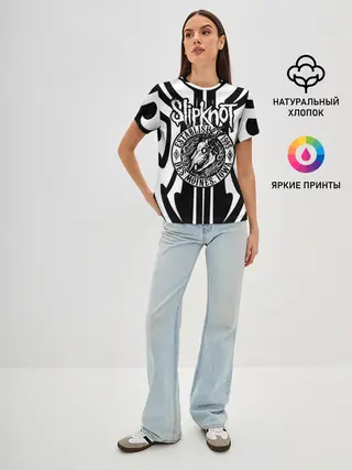 Женская базовая футболка / Slipknot