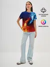Женская базовая футболка / БИТВА ОГНЕЙ